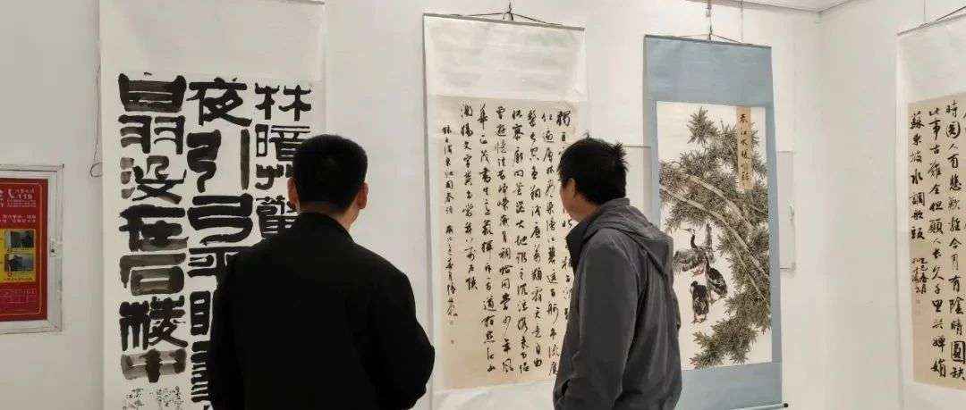 河间市迎“五一”书画作品展在美术馆开展！